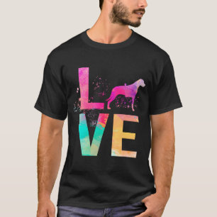 Colourful Dog Mom Rhodesian Ridgeback T-Shirt