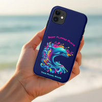 Colourful Dolphin Splash