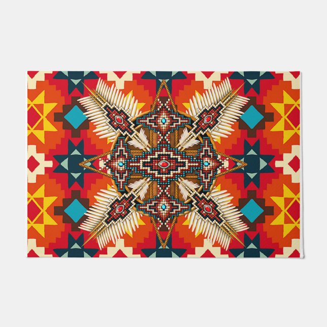 Colourful Doormat/ Front Doormat / Housewarming Gi (Front)