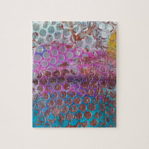 Colourful Dot Abstract Jigsaw Puzzle