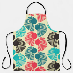 Colourful dots: abstract seamless pattern. apron