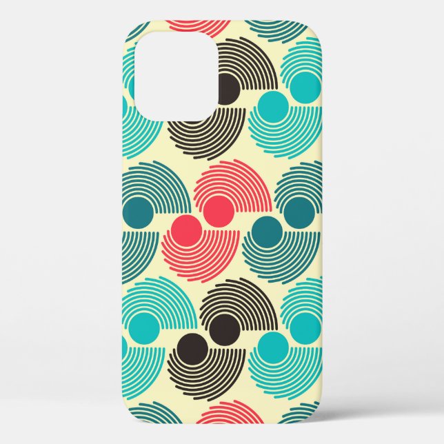 Colourful dots: abstract seamless pattern. Case-Mate iPhone case (Back)