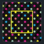 Colourful Dots Bandana<br><div class="desc">A Cute Pet Bandana Designed In Colourful Polka Dots For Dogs</div>