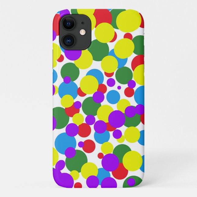 Colourful dots Case-Mate iPhone case (Back)