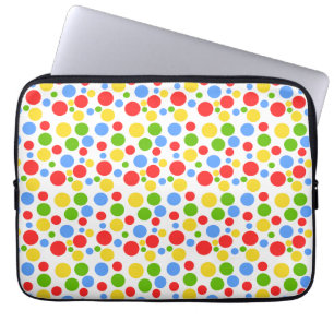 Colourful Dots Laptop Sleeve