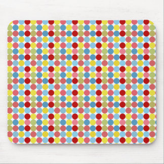 Colourful Dots Mouse Pad