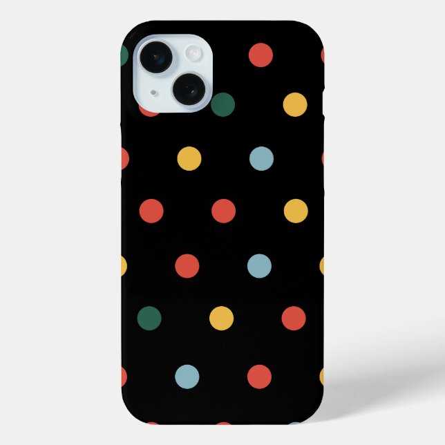 Colourful Dots Pattern Case-Mate iPhone Case (Back)