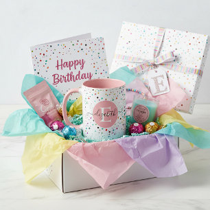 Colourful dots personalized mug