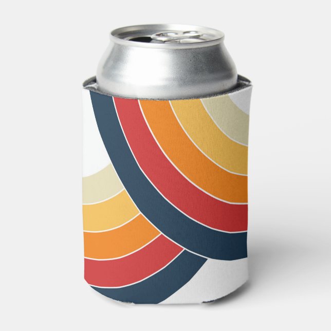 Colourful double arches in retro style can cooler (Can Front)