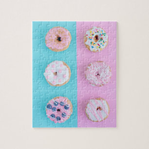 Colourful doughnuts 5 to 7 years old 110 pieces jigsaw puzzle