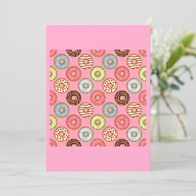Colourful Doughnuts Invitation (Creator Uploaded)