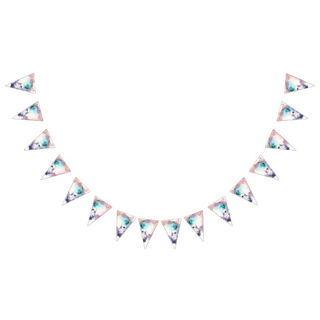Colourful Dove Bunting Flags (All)