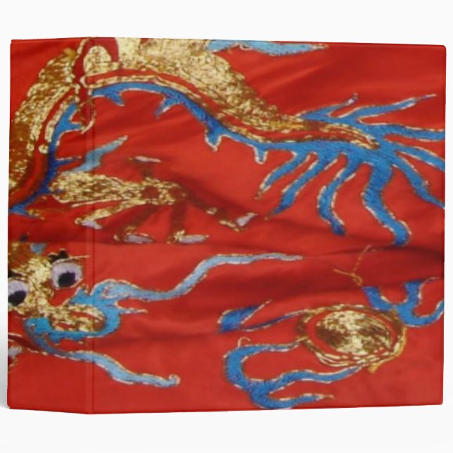 Colourful Dragon Avery Binder (Front/Spine)