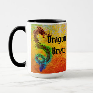 Colourful Dragon Brew Mug