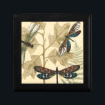 Colourful Dragonflies Floating Above Leaves Gift Box<br><div class="desc">Huge dragonflies float above leaves in this piece by Megan Meagher. An alluring depiction of nature. Make sure to place it on your favourite wall!</div>