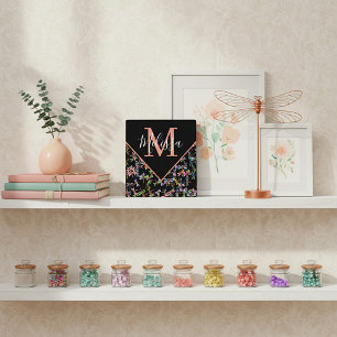 Colourful dragonflies personalized   plaque