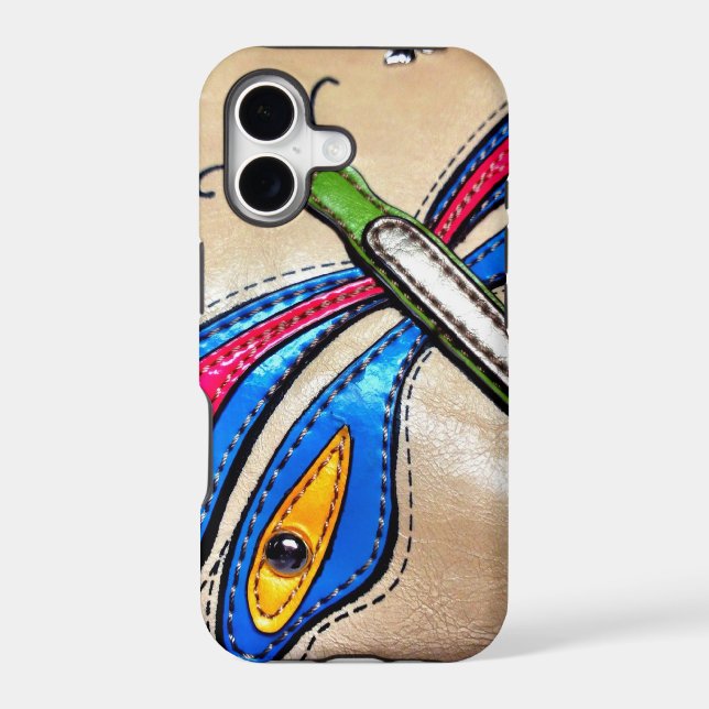 Colourful Dragonfly Design (Back)