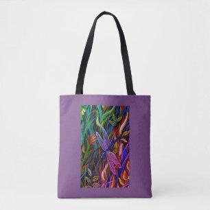Colourful Dragonfly Tote Bag