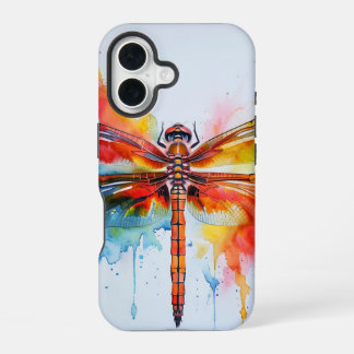 Colourful Dragonfly Watercolor Phone Case
