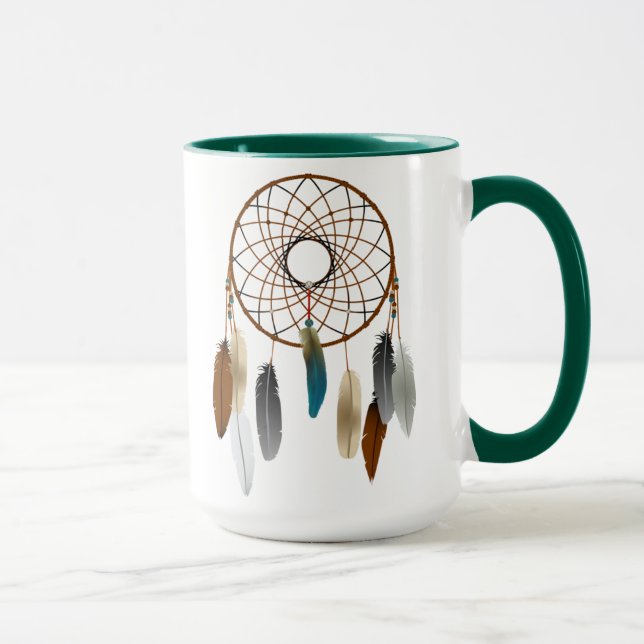 Colourful Dream Catcher Mug (Right)