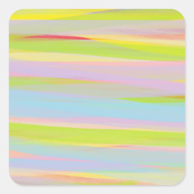 Colourful Dream Square Sticker (Front)