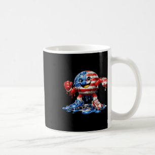 Colourful Dripping Soccer America Men Women Usa So Coffee Mug