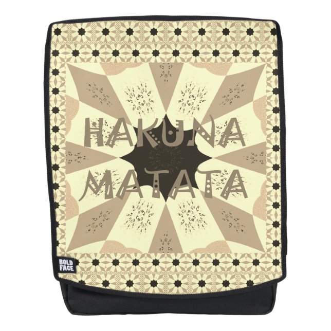 Colourful durable canvas unique custom backpack (Front)