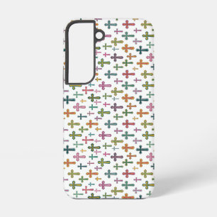 Colourful Easter cross patterned Samsung Galaxy Case