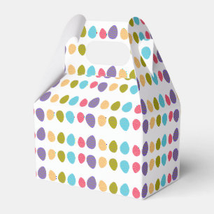 Colourful Easter Egg Favor Box