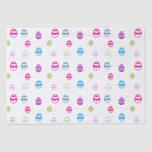 Colourful Easter Egg Pattern Tissue Paper