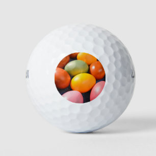 Colourful Easter Eggs Custom Photo Golf Balls