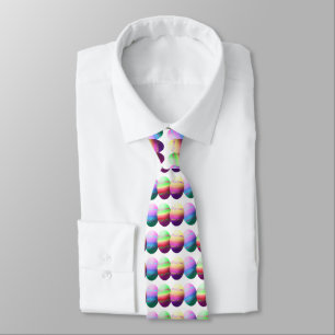 Colourful Easter Eggs Neck Tie