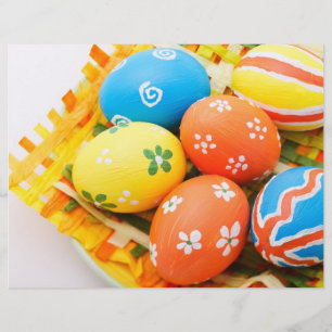 Colourful Easter's eggs Flyer