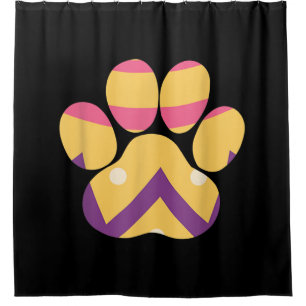 Colourful Egg Easter Paw Funny Dog Cat Lovers Gift