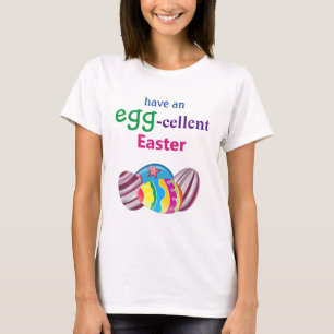 Colourful EGGcellent Easter Egg T-Shirt