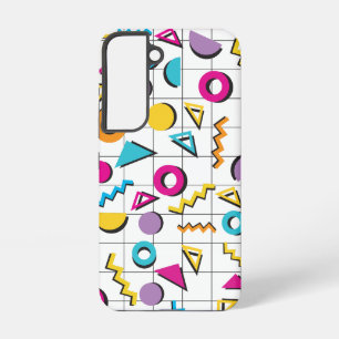 Colourful Eighties 80's Geometric Pattern Samsung Galaxy Case