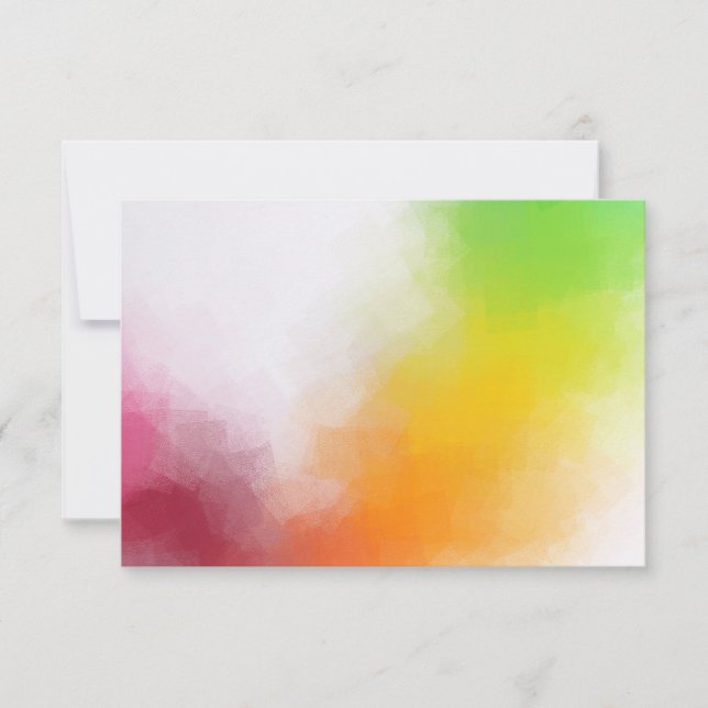 Colourful Elegant Modern Abstract Blank Template (Front)