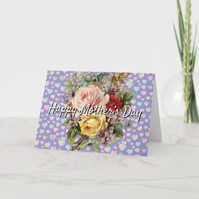 Colourful Elegant Mother’s Day Card (Front)