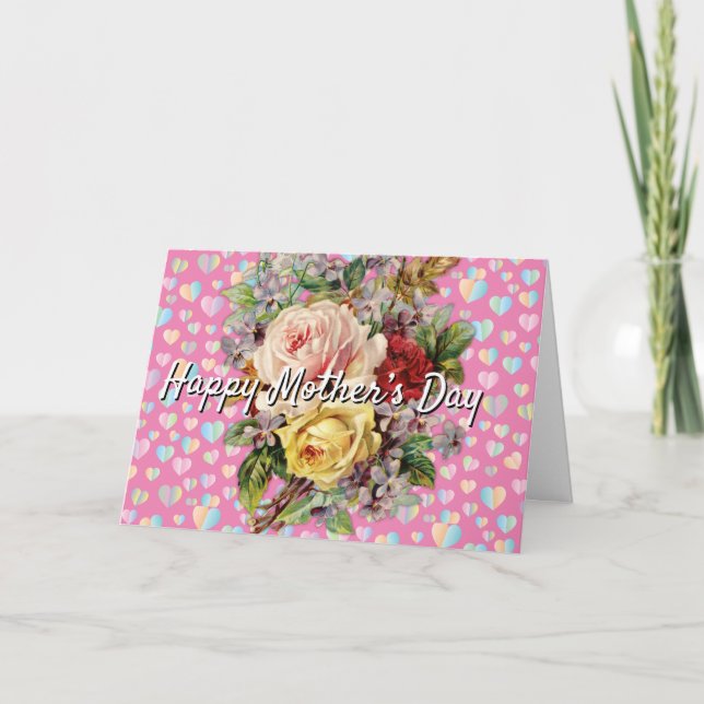 Colourful Elegant Mother’s Day Card (Front)