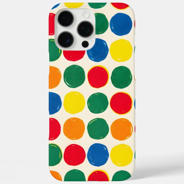 Colourful Emma Bridgewater Polka Dot Pattern Case-Mate iPhone Case (Back)