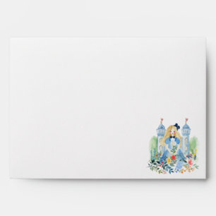 Colourful Enchanted Alice in Wonderland Birthday Envelope