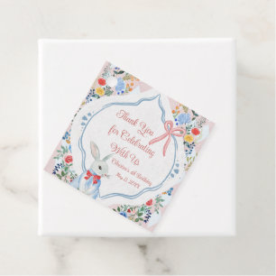 Colourful Enchanted Alice in Wonderland Birthday  Favour Tags