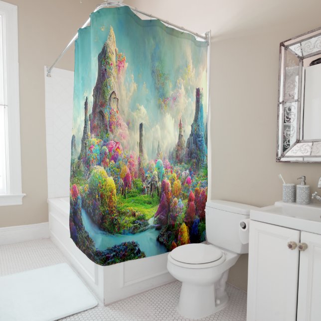 Colourful Enchanted Fantasy Nature Landscape (In Situ)