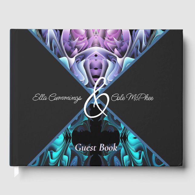 Colourful Enchantment Guest Book (Front)