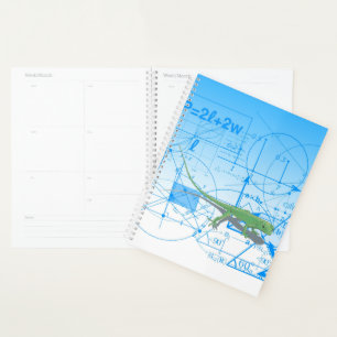 Colourful Equations Geometric Designs Lizard Planner