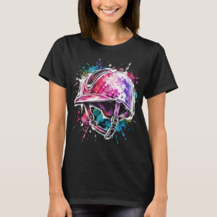 colourful equestrian helmet T-Shirt