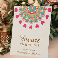 Colourful Ethnic Mandala Bold & Bright Wedding