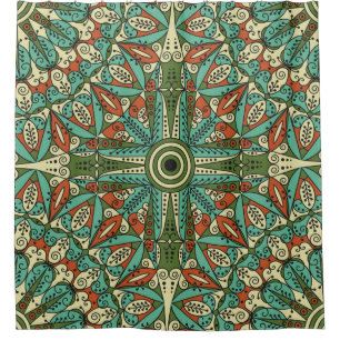 Colourful ethnic patterned background. Arabesque v