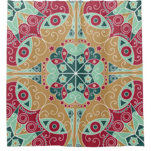 Colourful ethnic patterned background. Arabesque v