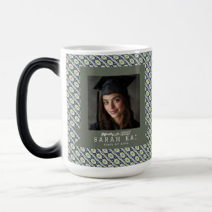 Colourful Ethnic Print Daughter Graduation Gift Magic Mug
